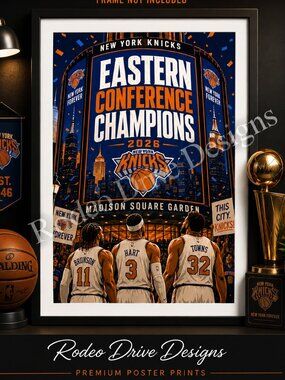 Knicks Eastern Champions 11x17 Poster